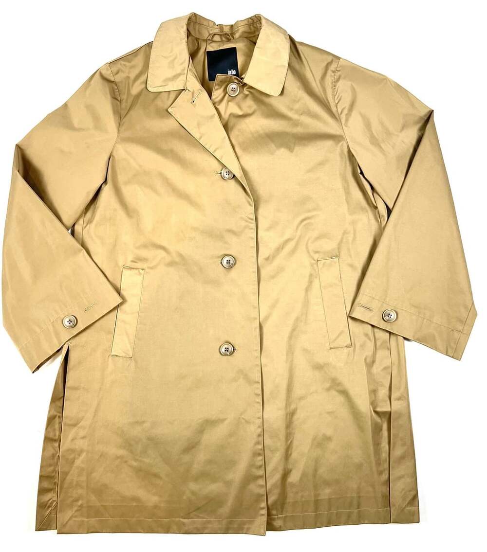 Jarbo Blythe Travel Trench Rain Coat Size S